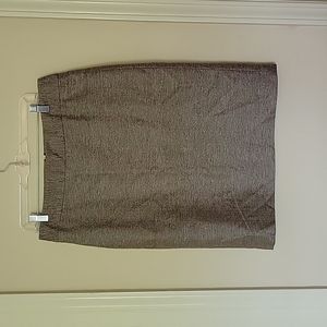 Ann Taylor Khaki Skirt